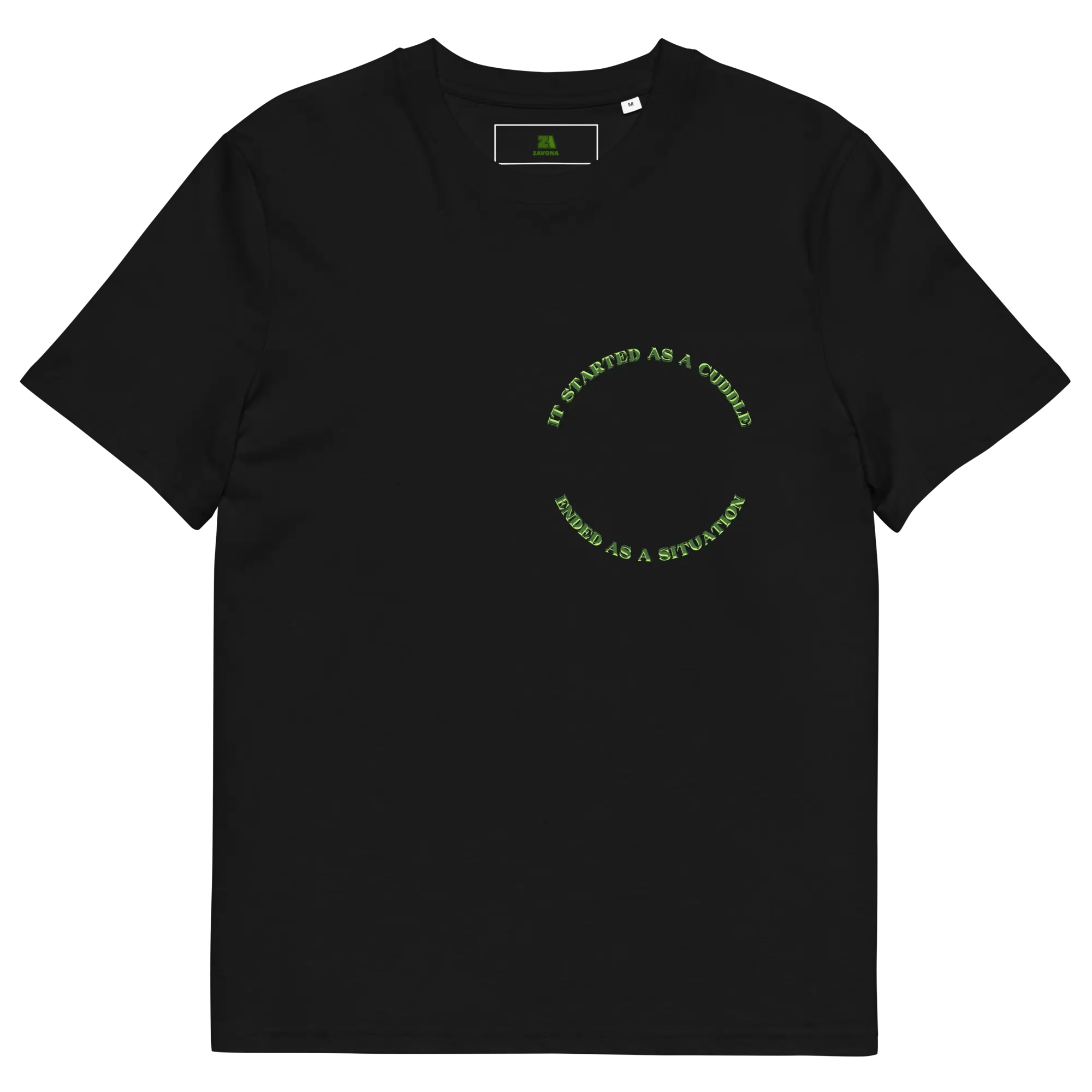 Unisex organic cotton t-shirt - Zavona